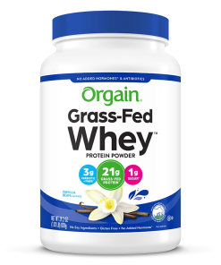 Grass Fed Whey Protein Powder - Vanilla Bean