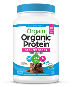 Organic Protein™ & Superfoods Plant Based Protein Powder - Creamy Chocolate Fudge