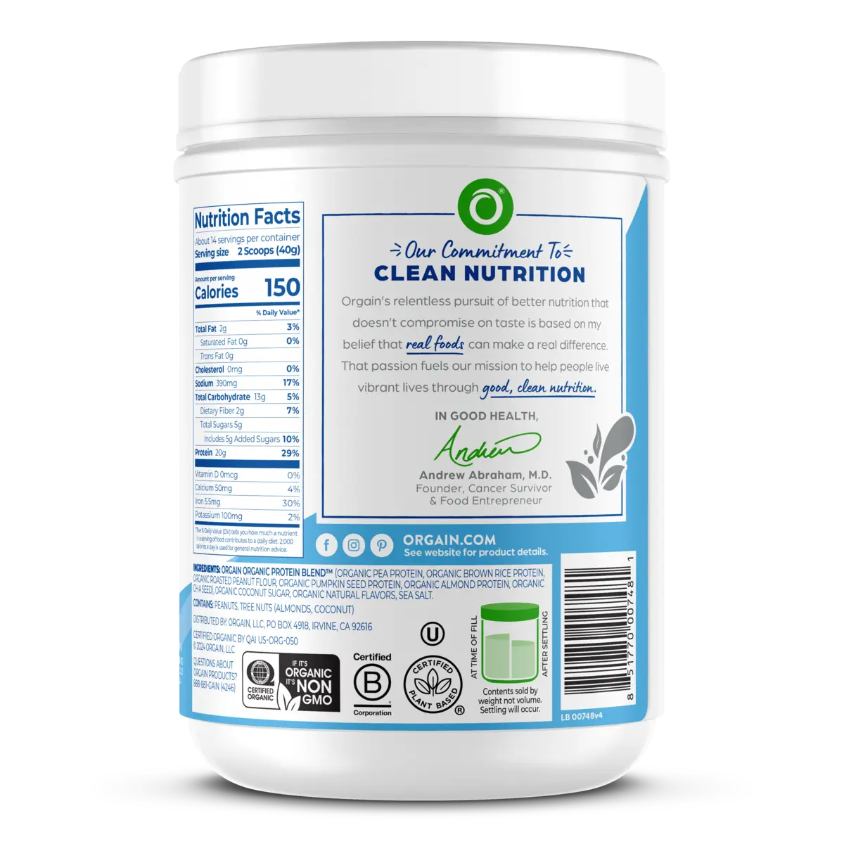 851770007481-v4-Orgain-SimplePowder-1.25lb-Vanilla-20240423-SideB-HIRES-web_1200px.png