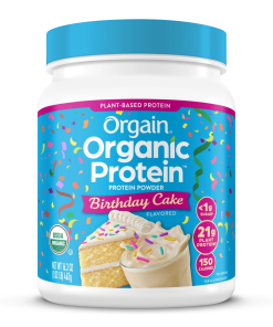 Organic Protein™ Plant Based Protein Powder - Birthday Cake